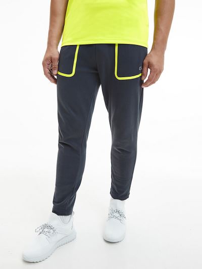Calvin Klein Ruhák HU059663 | Calvin Klein Cotton Terry Férfi Jogger Kék